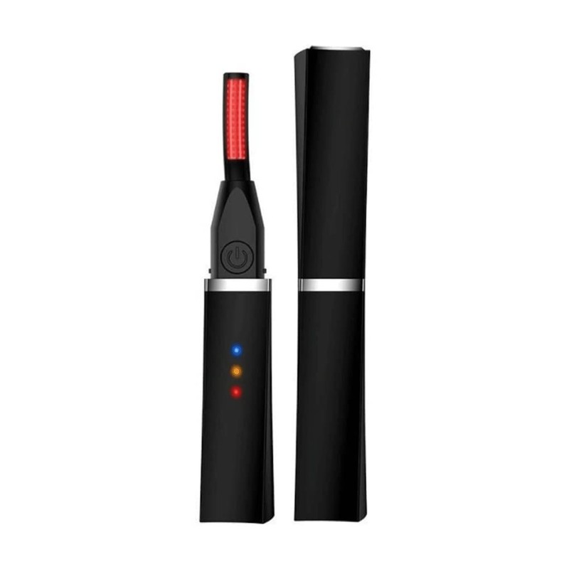 Curador de pestañas con calefacción, USB Recargable, 3 Modos DE