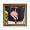 Royal RC Canes Rope Twist Derby Cane – Padauk Wood
