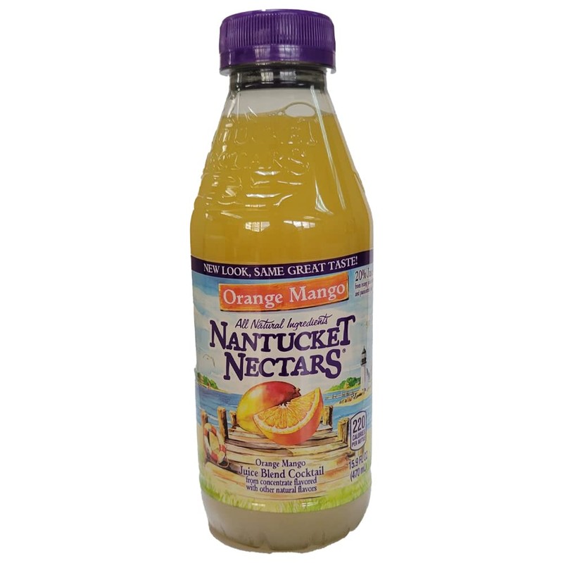 Nantucket Nectars - Orange Mango - 15.9 oz (6 Plastic