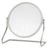 ines(アイネス) サークル卓上ミラー LUNA(ルナ) WH・ホワイト NK-267