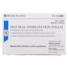 Henry Schein Self-Sealing Sterilization Pouches, Latex-Free, Built in Color Change