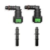 Japtend Fuel Line Quick Connect Fittings, 2 Sets Fuel Line