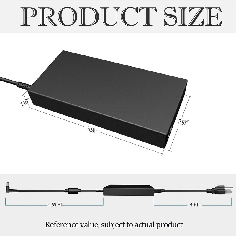 200W 10A Adapter fit for Chicony A21-200P2B MSI Katana/Bravo/Pulse 15