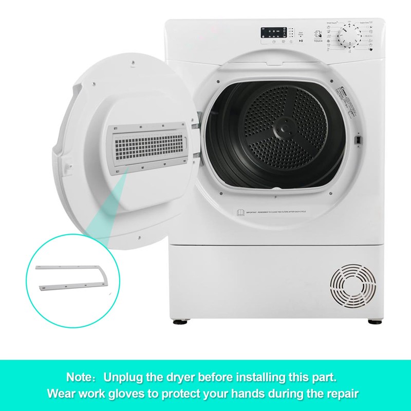 New WE01X25915 Dryer Lint Screen Slide Compatible with GE, Hotpoint