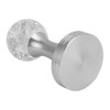 Crystal Ball Coffee Flat Tamper Stainless Steel Base Powder Hammer