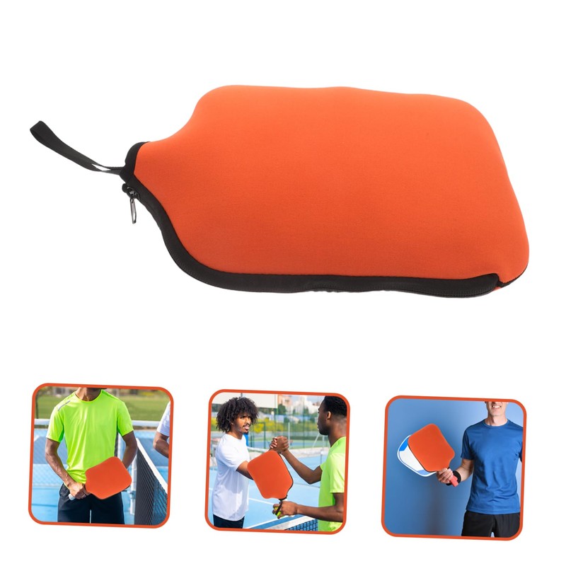 Abaodam 2 Pcs Paddle Covers Racket Sleeve for Standard Paddles