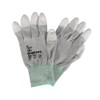 Wetec ESD Gloves, PU-Coated Fingertips, M, Carbon Thread (Protective Glove,