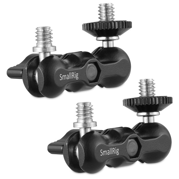 SmallRig Double Ball Head Magic Arm Multifunction Double Ball Adapter 2-Pack - 2158