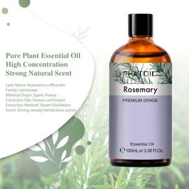 PHATOIL Aroma Oil, Rosemary, 3.4 fl oz (100 ml), Essential Oils, Gift