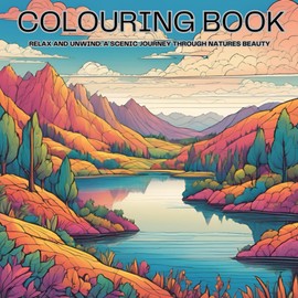 Serene Escapes: A Nature-Inspired Colouring Journey: Relax and Unwind: A Scenic Journey Through Nature’s Beauty
