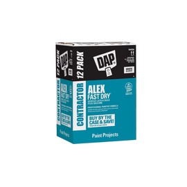 DAP Alex Fast Dry 10.1 oz. Acrylic Latex Plus Silicone Caulk (12-Pack)