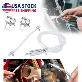 Unbranded/Generic Clutch Brake Bleeder Hose One Way Valve Tube Bleeding Tool Kit Motorcycle Car au