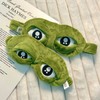 Frog sleep eye patch sad Pepe insider item heated ice eye compress character Eye ice pack included