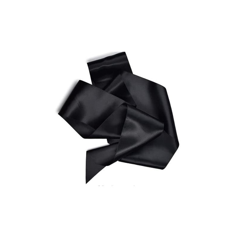 Genérico CoolerthingsDG, 4 Pieces Black Satin Sashes Plain Sashes Party