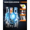 SEALIGHT S7S 9007/HB5 Light, 60000LM Brightest 6500K Cool White, 3Mins