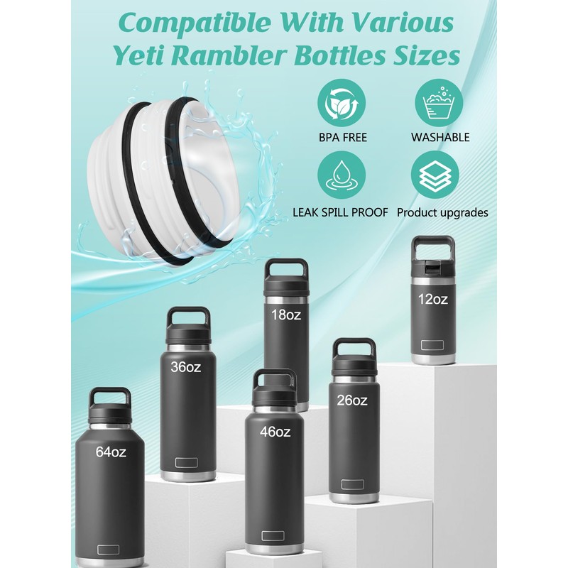 YOUSHARES Bottle Adapter Compatible with Yeti to Circul, Suitable for