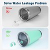 Straw Cover for YETI Cup, 4 Sets Silicone Spill Stopper