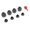3/4 Inch Rain Barrel Bulkhead Fitting Kit with Plugs Hole