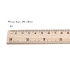 sourcing map M2x3mm Phillips Screw Fastener Silver Tone 3.8mm Dia