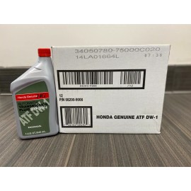 Honda Genuine OEM Honda Automatic Transmission Fluid ATF DW-1 - Case of 12 08200-9008
