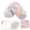 DOITOOL 2pcs Cotton Knitting Yarn Soft Corespun Yarn for Sweaters