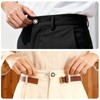 White Daisy Flower Button Extenders for Jeans Pack of 4