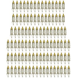 100Pcs Valve Cores, Alloy Valve Core Repair Tool Replacement Parts for Household Automobile Air Conditioning