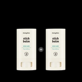 Mongdies 1+1 Mongdies Baby Newborn Infant Baby Going Out Easy Swipe 1 Second High Moisturizing Stick Balm 17g / 1+1 몽디에스 아기 신생아 유아 베이비 외출 간편 쓱싹 1초 고보습 스틱밤 17g