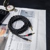 LINSOUL Tripowin Nova Over-Ear Headphone Cable, 4 Core Silver Foil/OCC