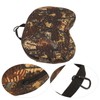 Seat Cushion Soft Flexible Portable Camouflage Concave Seat Cushion Pillow