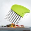 Lumeiy Vegetable Slicer Stainless Steel Chip Wave Cutter (Green)