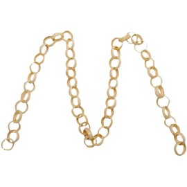 78.75 inch Long Bamboo Chain, Natural Material, Bamboo Woven Bamboo Ring Decoration 1 Piece