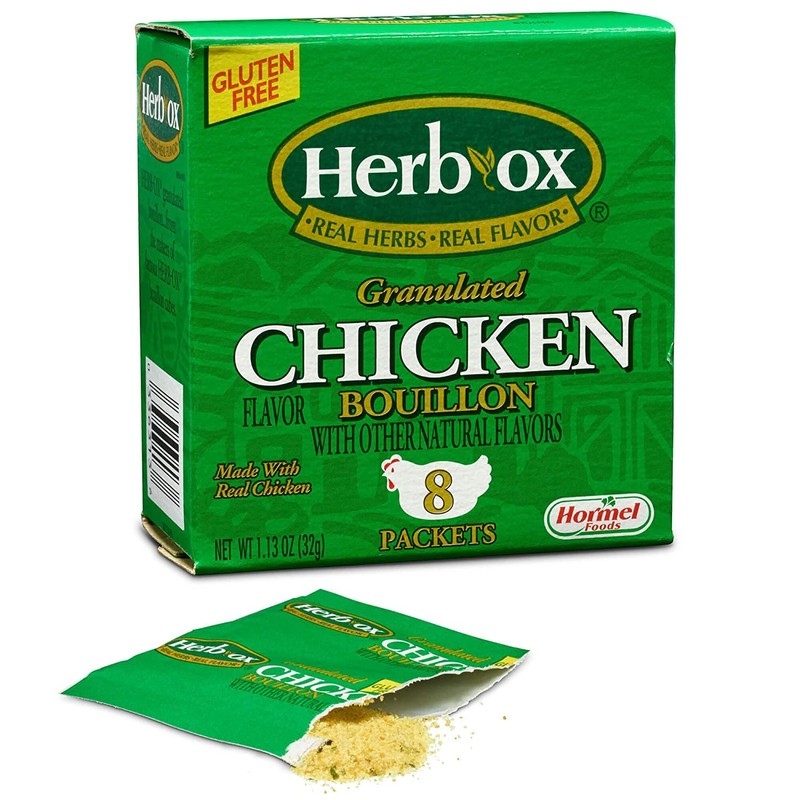 Herb-Ox Granulated Chicken Bouillon Instant Broth & Seasoning 1.13 oz