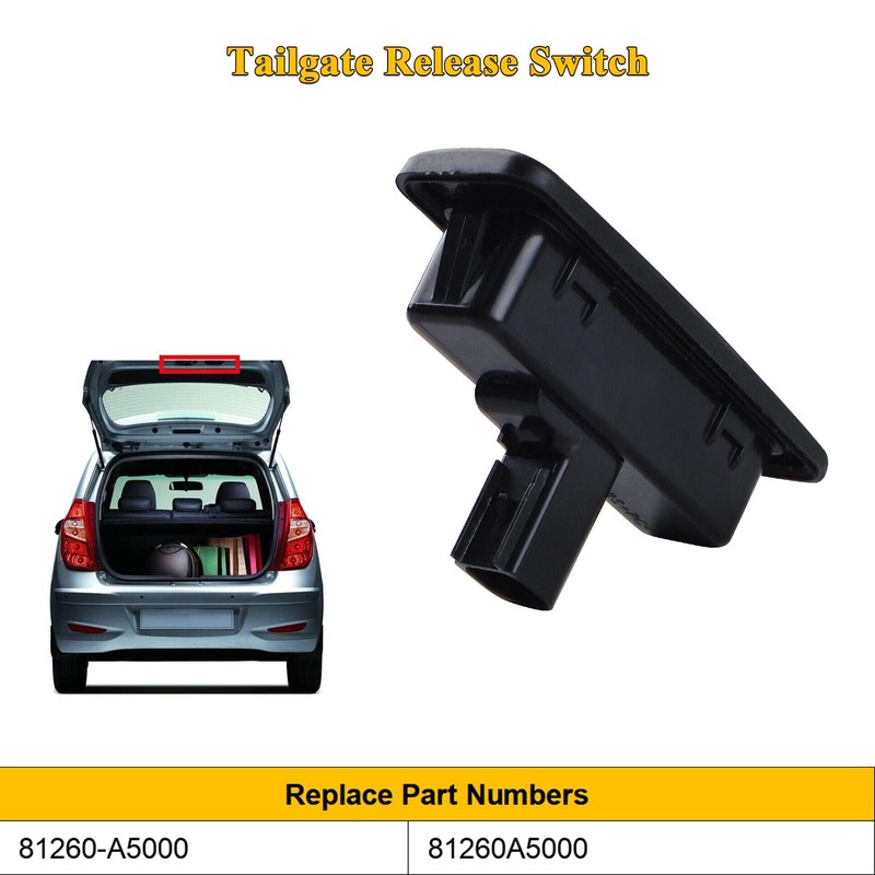 81260-A5000 Tailgate Boot Release Switch Lid Lock Handle Compatible with