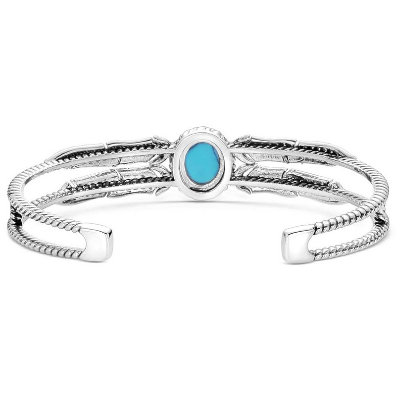 Montana Silversmiths Windswept Legacy Turquoise Bracelet
