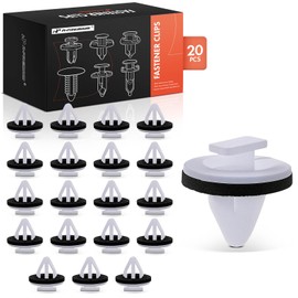 A-Premium 20PCS Nylon Body Side Fender Moulding Clip Fastener Compatible with Toyota Venza 2009-2016 - For 10mm Hole