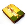 Wooden Greek Christian Orthodox Wood Icon of Saint Stefanos Stephen