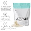 FIRST ENDURANCE Ultragen Workout Recovery Drink Powder, Protein Mix, Boosts