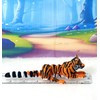 3D Printed Tiger, Animal Creature Flexible Tiger Toys, 6.5 Inches