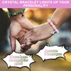 Aestustheri 1 Pair of Evil Friendship Bracelets - Rhinestone Matching