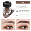 Waterproof Eyebrow Cream with Brush, with 1 Count Sponge Brush