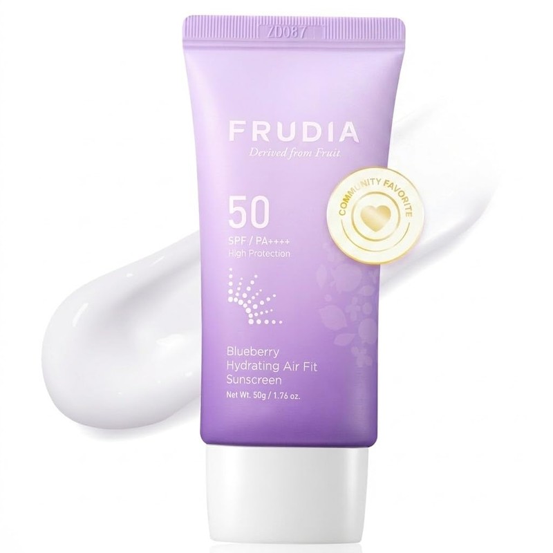 FRUDIA Blueberry - Protector solar hidratante Air Fit SPF 50