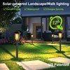 ILANCK 12 Pack Solar Lights Outdoor, Solar Pathway Lights Waterproof