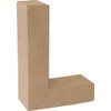 Cardboard Letter, 17.5 x 5.5 cm, Paper Part, Painting, Crafts,