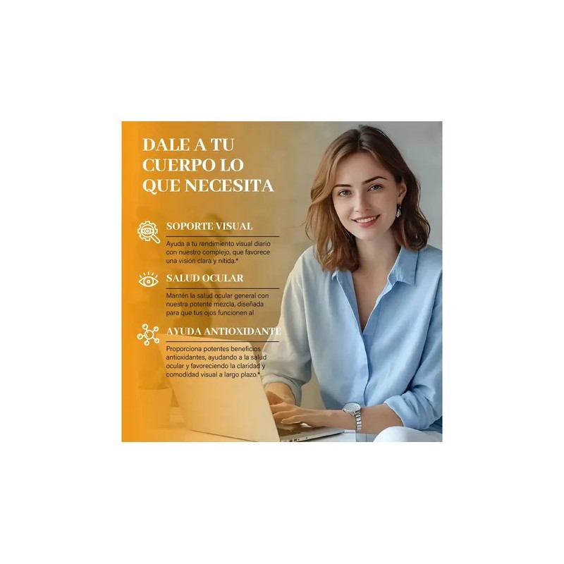 Gwynne Gummies Luteína Gummie Suplemento Vitaminas Minerales Oculares 40mg 8mg
