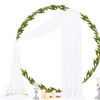 Socomi Wedding Arch Draping Fabric 29" x 20Ft 2 Panels