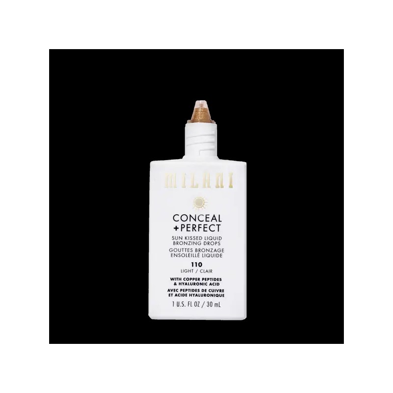 Milani Conceal + Perfect Sun Kissed Liquid Bronzing Drops 110