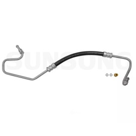 Sunsong North America Power Steering Pressure & Return Hose For 1988-1995 1500 Chevolet Pick Up 3Pc Kt