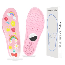 Hgsxst Cartoon Insoles for Airtag Tracking AirTag Tracker Cover and Kids Child and Adults,Comfortable Securely Mounted Scratch Resistant,Healthy Material