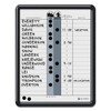 Quartet 750 Magnetic In/Out Board, 18 Name Cap, 11-Inch x14-Inch,